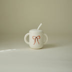 Silicone Training Cup + Straw