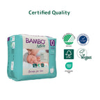 Bambo Nature Taped Diapers Size 0 (XXS) (24 pcs) (1-3 kg)
