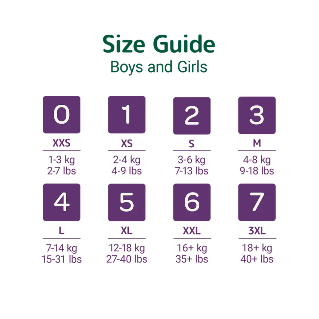 Bambo Nature Taped Diapers Size 1 (XS) (22 pcs) (2-4 kg)