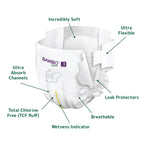 Bambo Nature Taped Diapers Size 3 (M) (28 pcs) (4-8 kg)