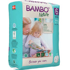 Bambo Nature Taped Diapers Size 6 (XXL) (20 pcs) (16+ kg)