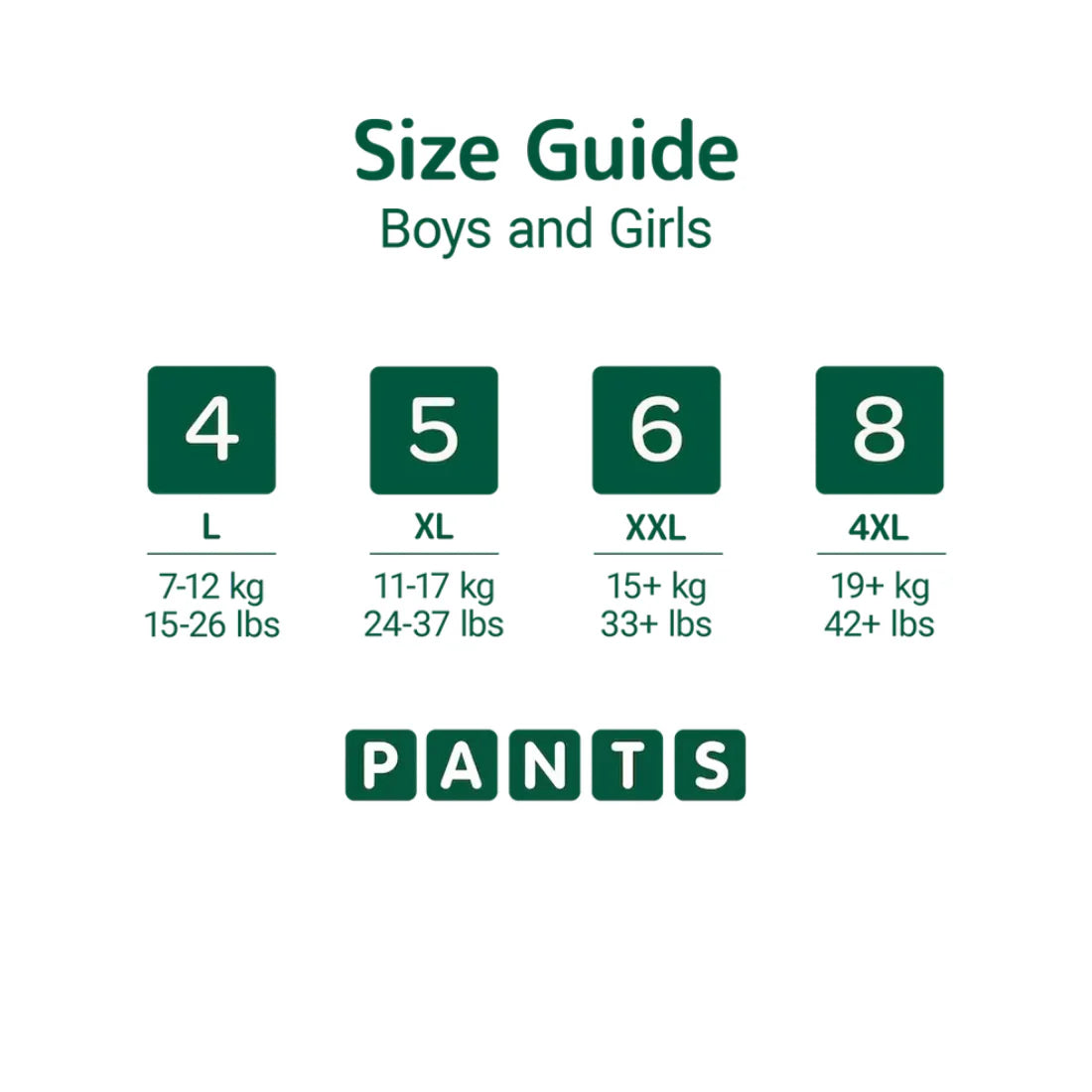 Bambo Nature Pants Diapers Size 5 (XL) (19 pcs) (11-17 kg)