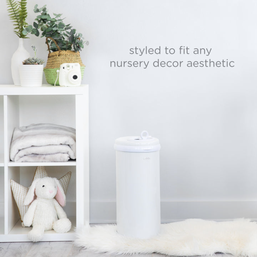 Ubbi Steel Odor Locking Diaper Pail