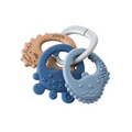 B.Box Trio Teether - Three Stage Teething Relief for Front, Middle & Back Gums - Antibacterial Beechwood & Silicone