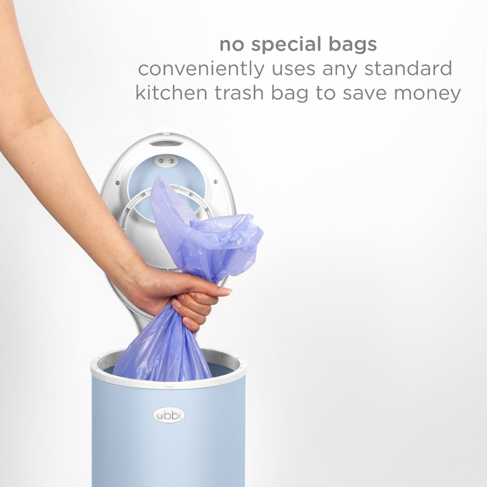 Ubbi Steel Odor Locking Diaper Pail