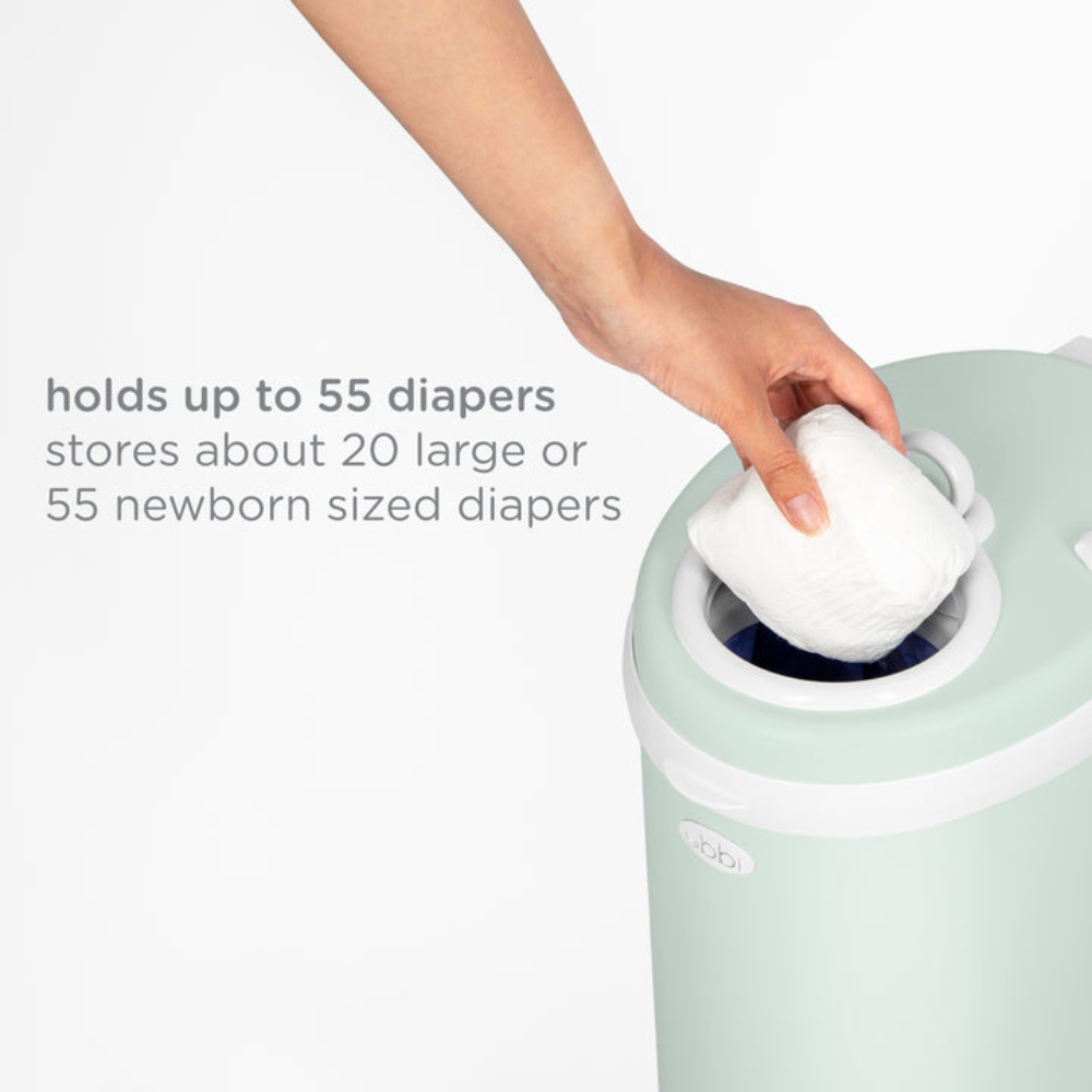 Ubbi Steel Odor Locking Diaper Pail
