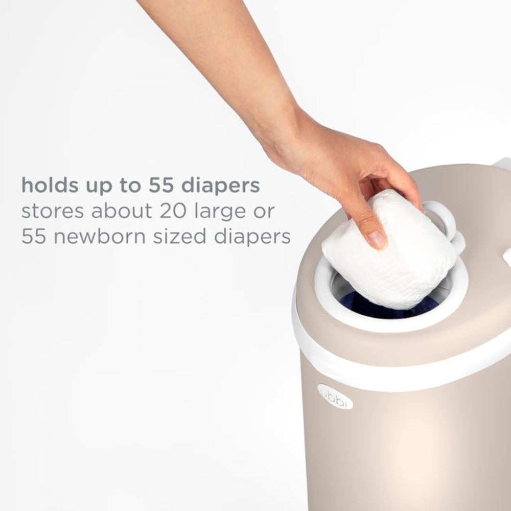 Ubbi Steel Odor Locking Diaper Pail