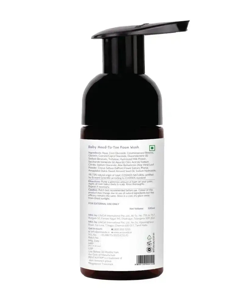 Baby Head to Toe Foam Wash