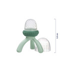 B.Box Baby Silicone Fresh Food Feeder - Safe & Gentle Silicone Feeder with Hygiene Cap - Sage Green