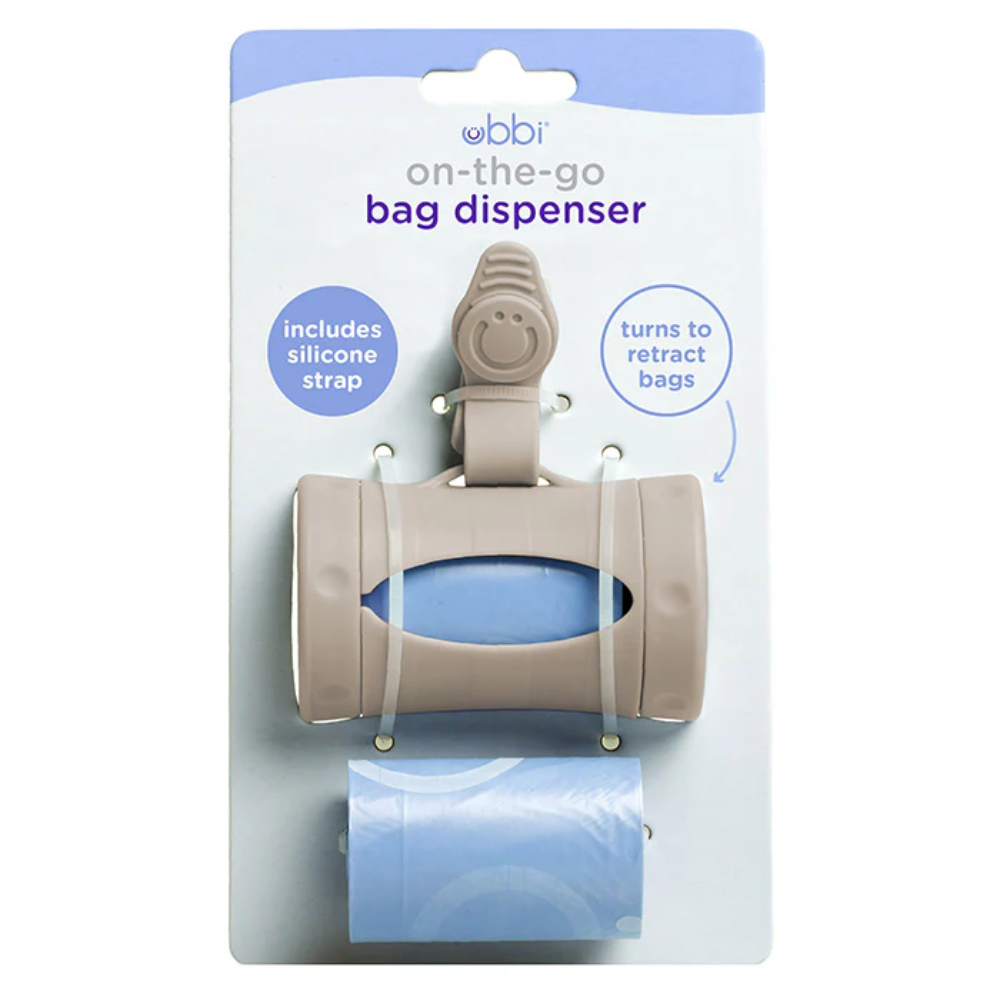Ubbi On the Go Bag Dispenser for Baby Travel