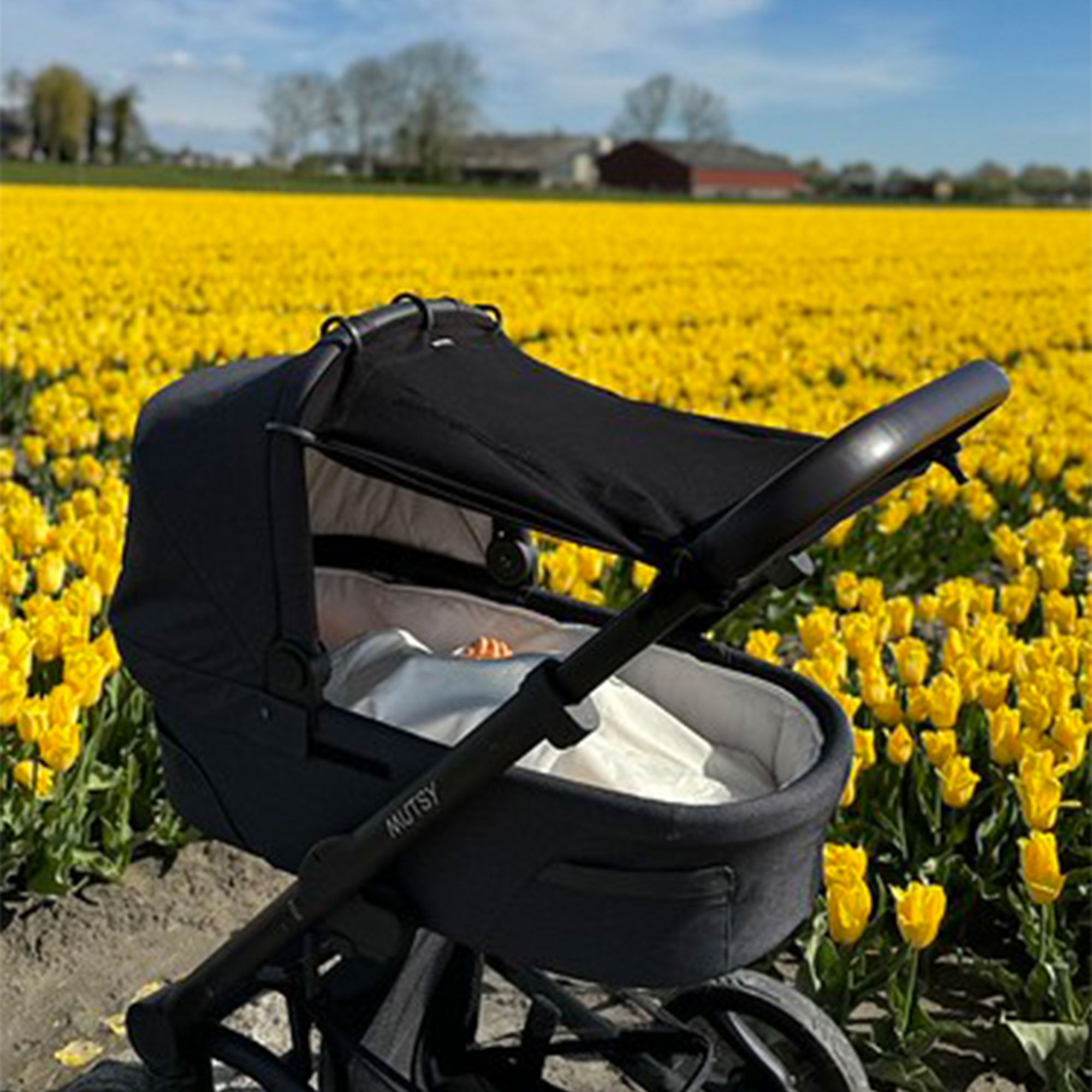 Universal Stroller Cover Black