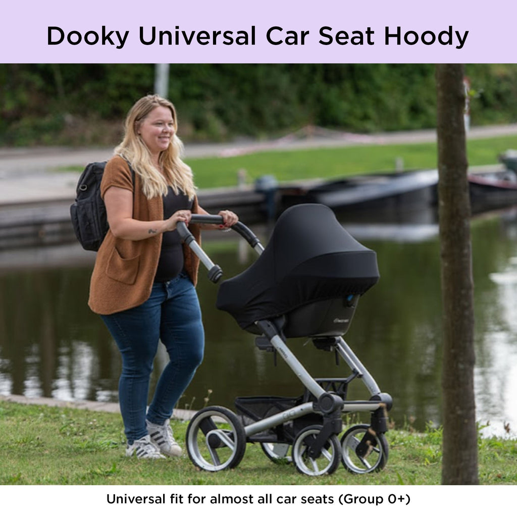 Car Seat Hoody Black Universal Fit