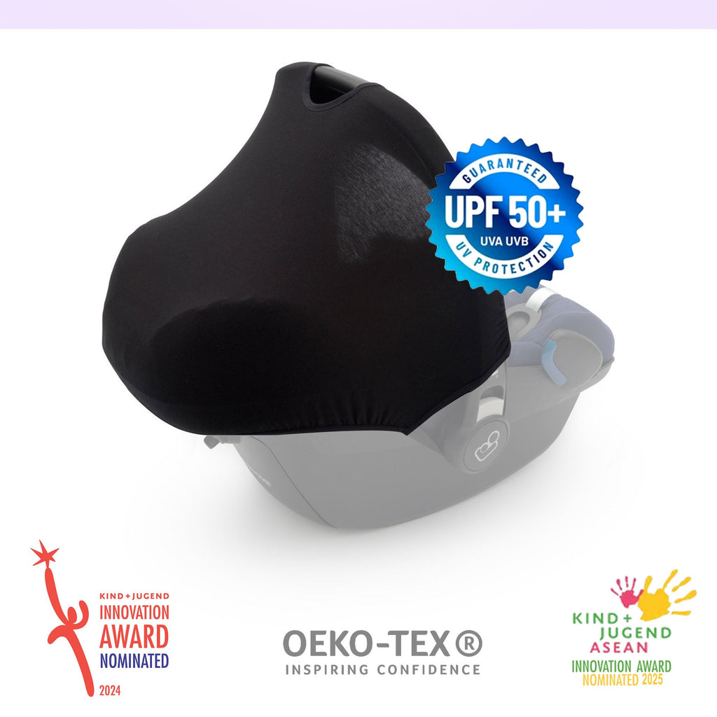 Car Seat Hoody Black Universal Fit