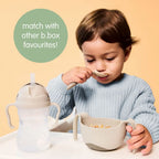 B.Box Toddler Fork & Spoon Cutlery Set for Kids – Easy Grip, Self-Feeding & Travel-Friendly – Ocean Blue