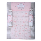 Gadda Set with 2 Bolsters - Ballerina
