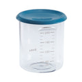 Beaba Tritan Storage Container - Ideal Airtight Container for Storing Baby and Toddler Meals with Graduation Measuring Scale, Leakproof, Wide Opening, BPA Free, 240ML