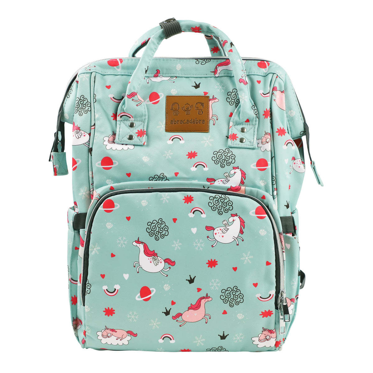Abracadabra Printed Diaper Bag - Unicorn