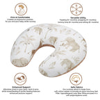 Crane Baby Feeding & Nursing Pillow - Kendi Safari
