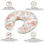 Crane Baby Feeding & Nursing Pillow - Parker Floral