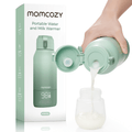 Momcozy Superfast Portable Breast Milk & Water Warmer – Fast Heating, Rechargeable & Travel-Friendly - Green