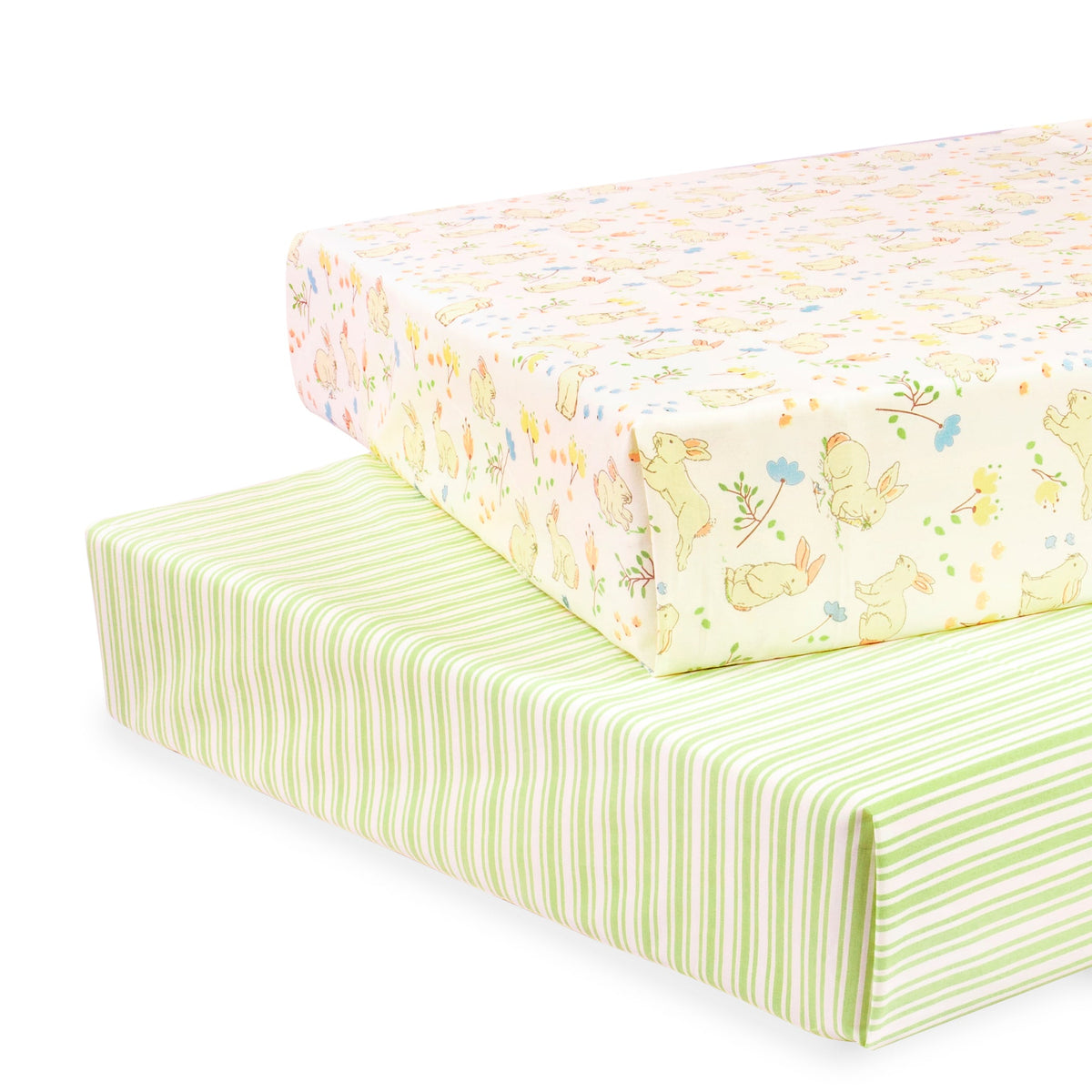 Abracadabra Flat Sheet (Set of 2) Bunny Garden