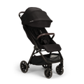 Nuna Trvl LX Cabin Friendly Stroller|Lightweight-Compact|One Hand Fold|Extendable Canopy|Big Rear Wheel|All Wheel Suspension|0 to 4Y (Upto 22Kg) - Caviar