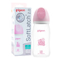 Pigeon Softlatch 2.0 Nursing Bottle 240ml pink
