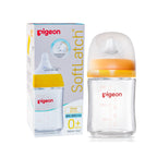 Glass Nursing Bottle with Softlatch Nipple 160ml