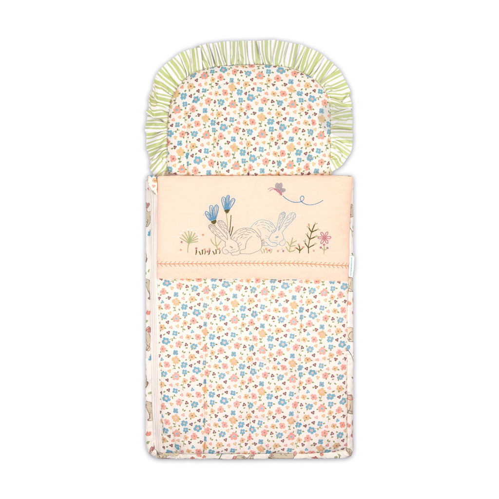Abracadabra Quilted Nest Bag Bunny Garden