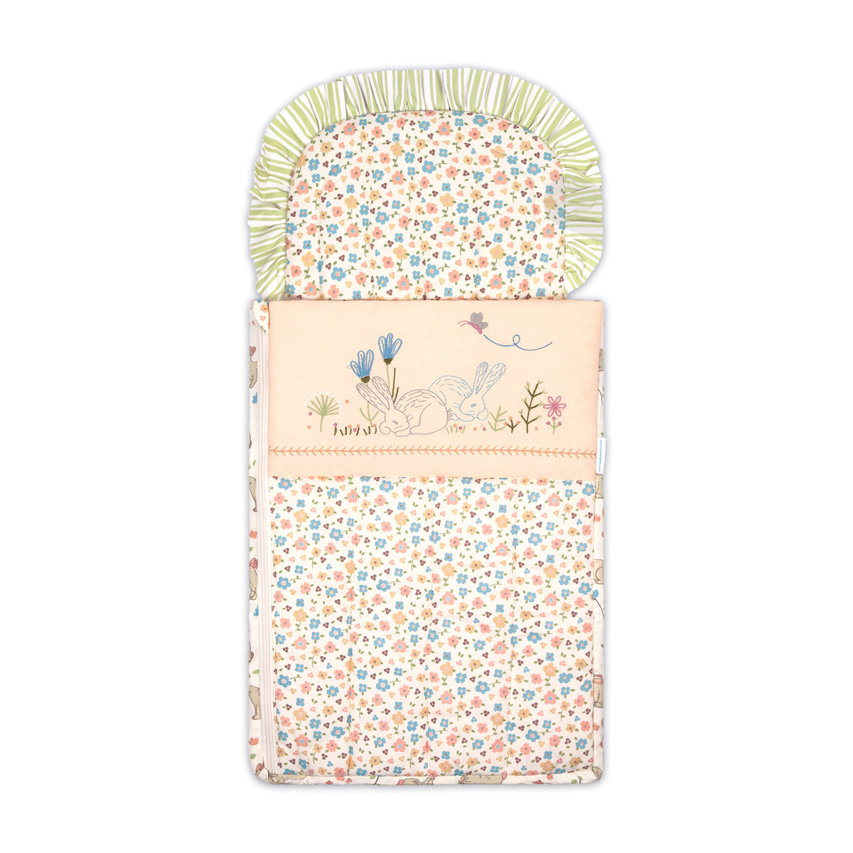Abracadabra Quilted Nest Bag Bunny Garden