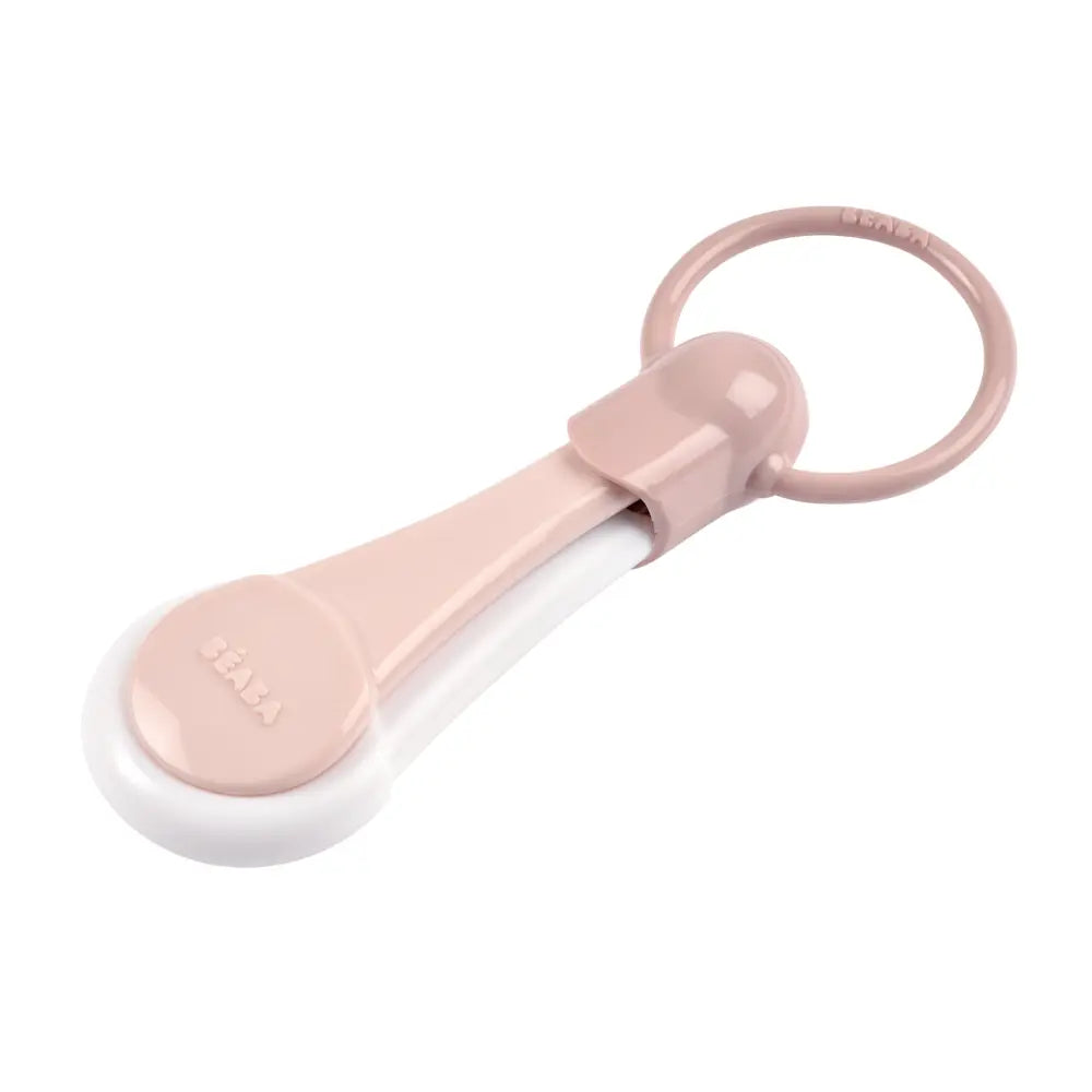 Beaba Baby Nail Clippers for Newborns & Toddlers, Safe Baby Nail Cutter with Rounded Tips, Hygienic Protective Cap, Ergonomic Easy-Grip Handle, Baby Nail Care & Grooming Accessory, 0m+