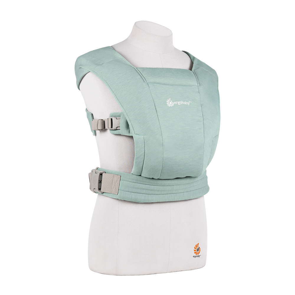 Ergobaby Embrace Newborn Baby Carrier, Soft, Cosy & Lightweight Newborn Ready Carrier, Ergonomic “M” Position, Padded Head & Neck Support, Adjustable Waistbelt & Cross Straps, 2 Carry Positions, Easy to Use, 3-11 Kgs, 0-12 Months