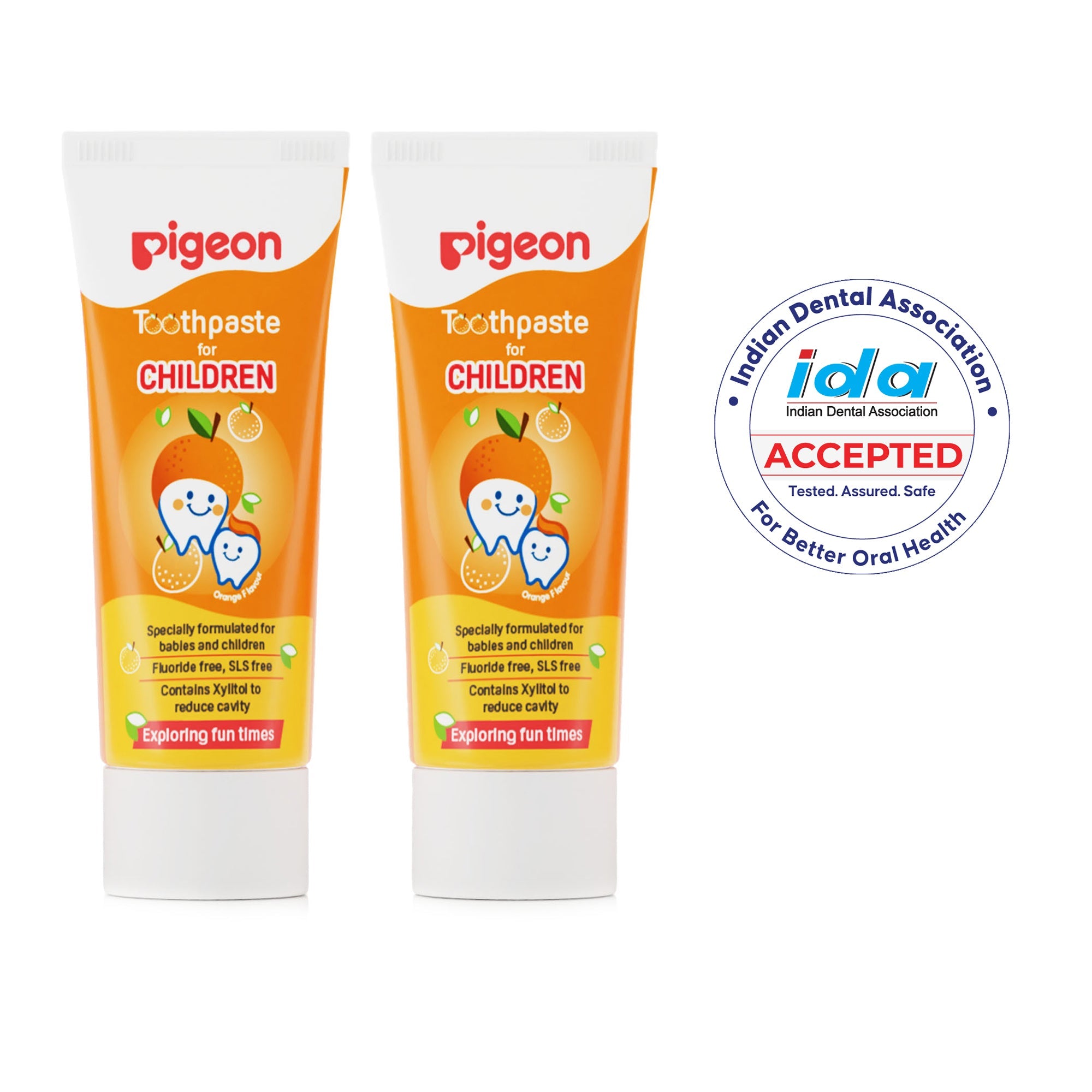 Pigeon Toothpaste for Children - Orange Flavour
