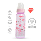 Peristaltic Clear Nursing Bottle Rpp 240ml Abstract
