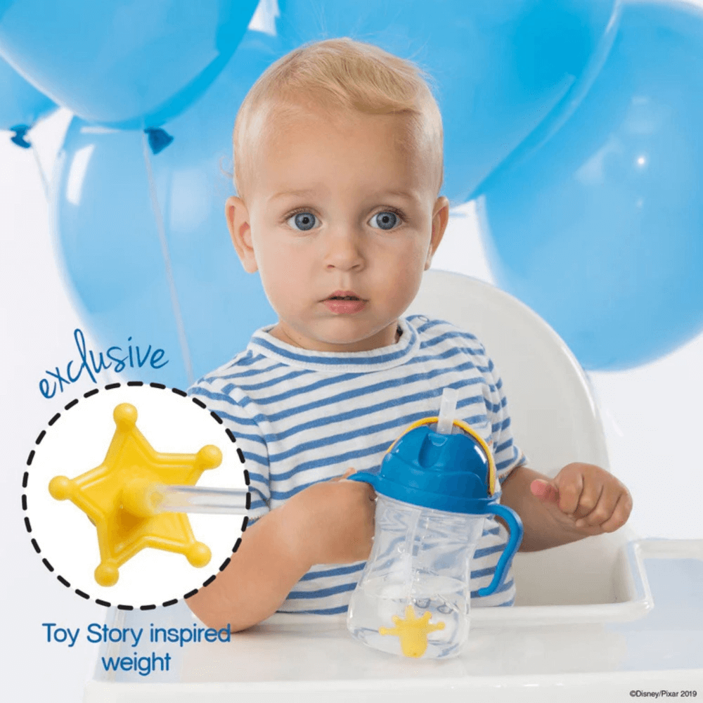 B.Box Disney Sippy Cup | For babies, 240ml, Leak-Proof with Weighted Straw, BPA-Free – Multicolor (6m+)