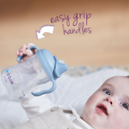 B.Box Soft Spout Sippy Cup (240ml) - Gentle Silicone Spout, Easy-Grip Handles & Leak-Proof Design