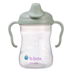 B.Box Soft Spout Sippy Cup (240ml) - Gentle Silicone Spout, Easy-Grip Handles & Leak-Proof Design