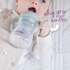 B.Box Soft Spout Sippy Cup (240ml) - Gentle Silicone Spout, Easy-Grip Handles & Leak-Proof Design