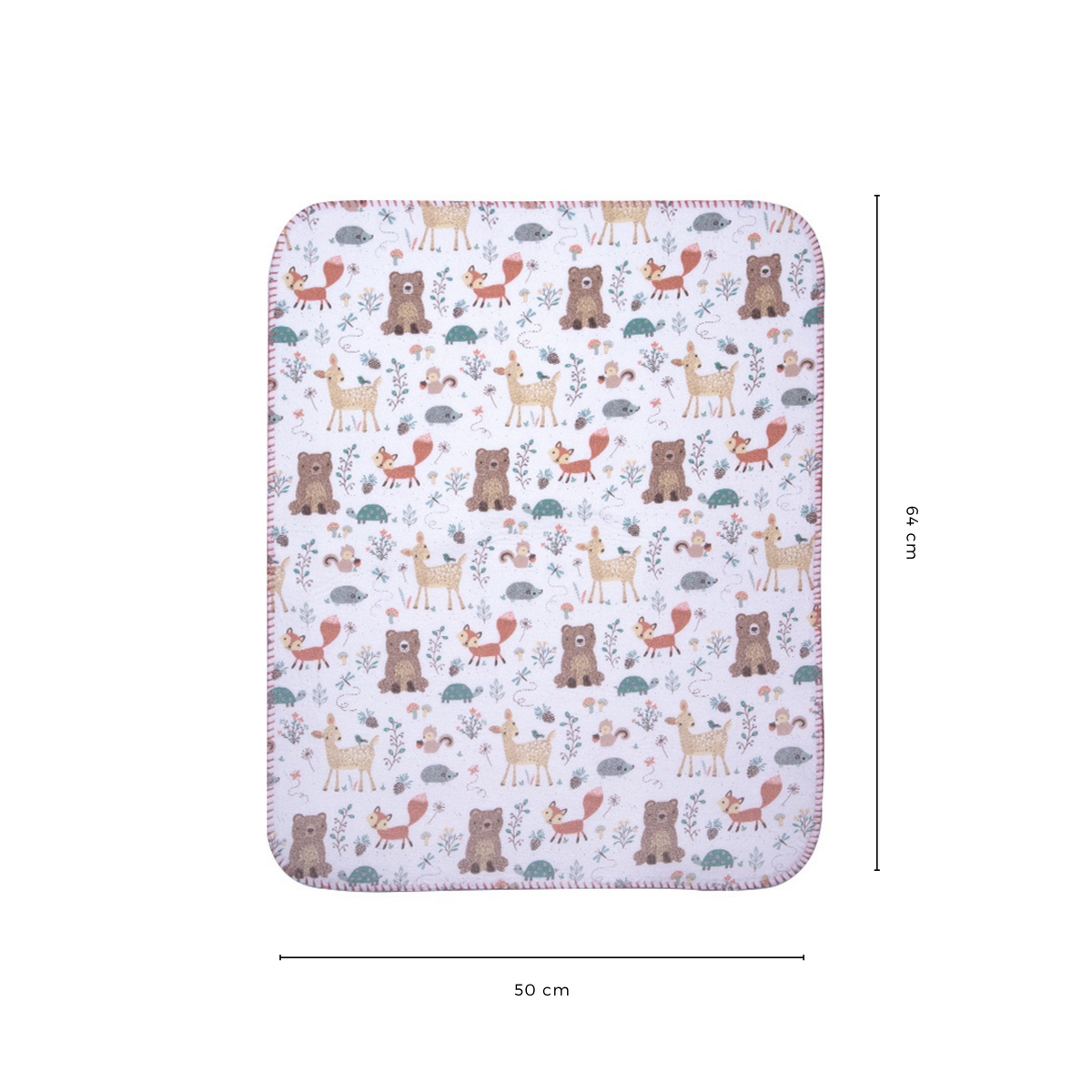 Abracadabra Laminated Changing Mat - Bambi & Friends