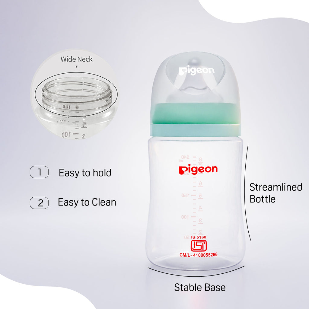 Nursing Bottle plus type with Softlatch Nipple 240ml