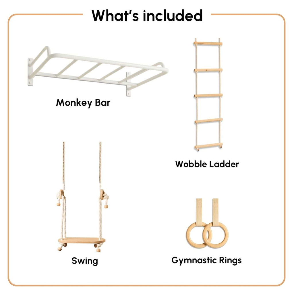 Monkey Bar with attachments
