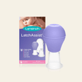 Lansinoh Latch Assist Non-Toxic Nipple Everter with Case for Breastfeeding Mums, Offers Temporary Correction of Flat or Inverted Nipples