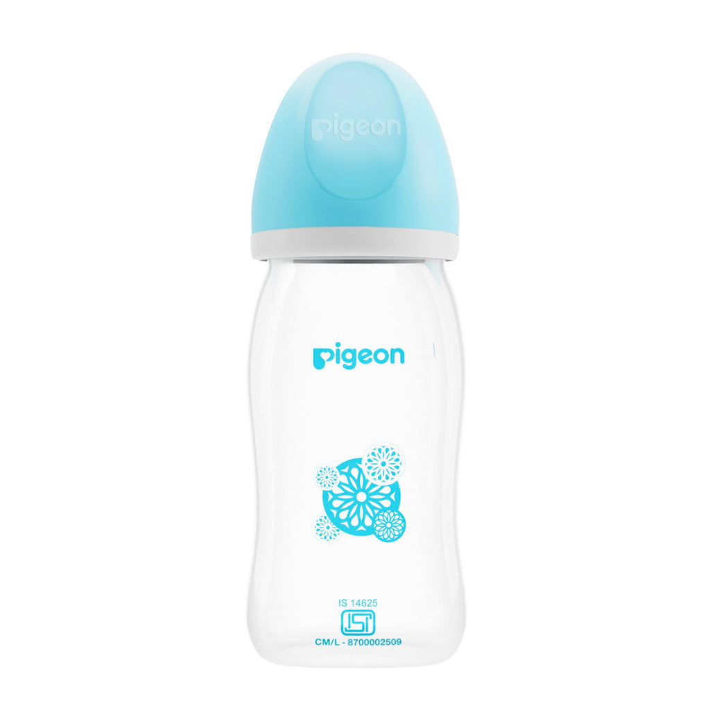 Pigeon Softlatch 2.0 Nursing bottle 240ml blue