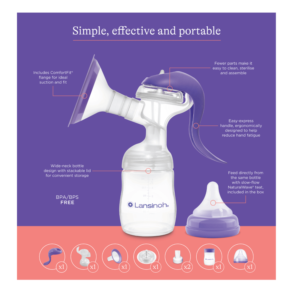 Lansinoh Manual Breast Pump