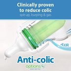 Dr. Brown's Natural Flow Anti-Colic Options+ Narrow Baby Bottle - 4oz/120 ml - Pink