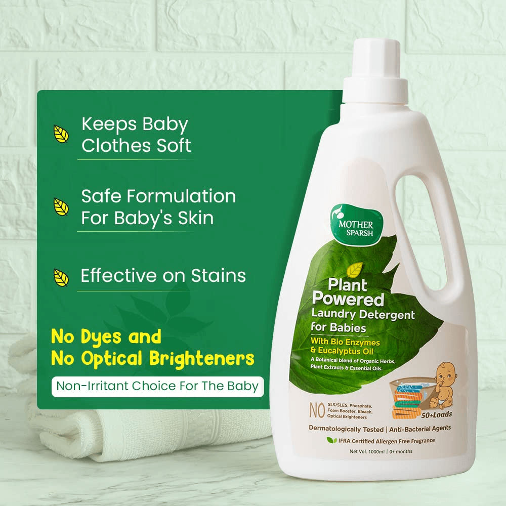 Mother Sparsh Laundry Detergent Refill Pack (Plant Powered)