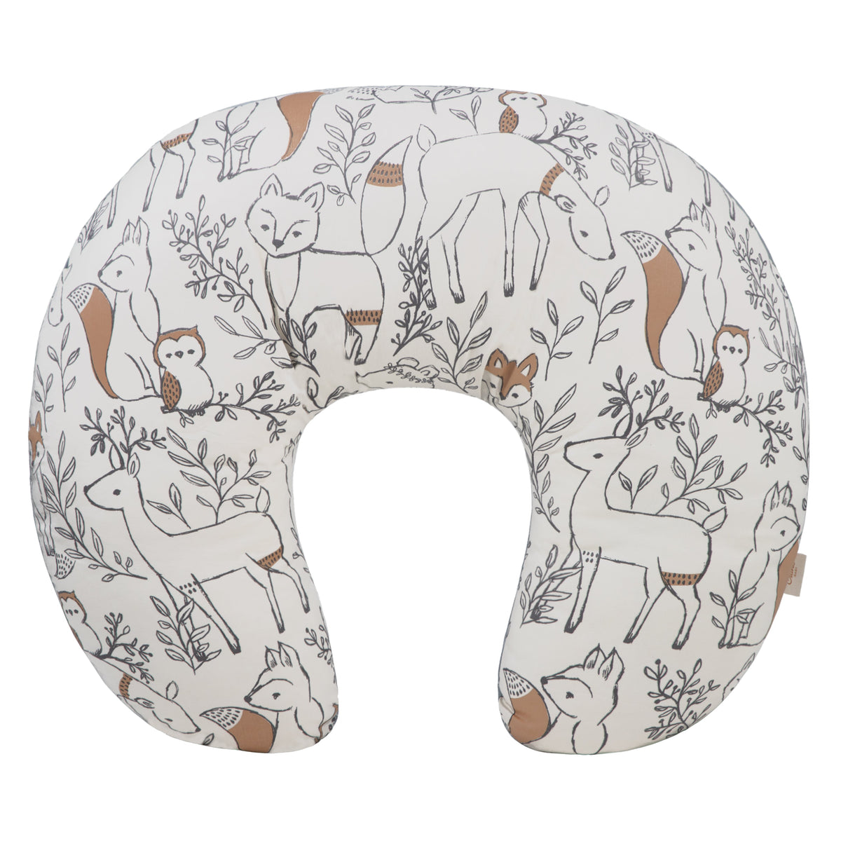 Crane Baby Feeding & Nursing Pillow - Ezra Animal