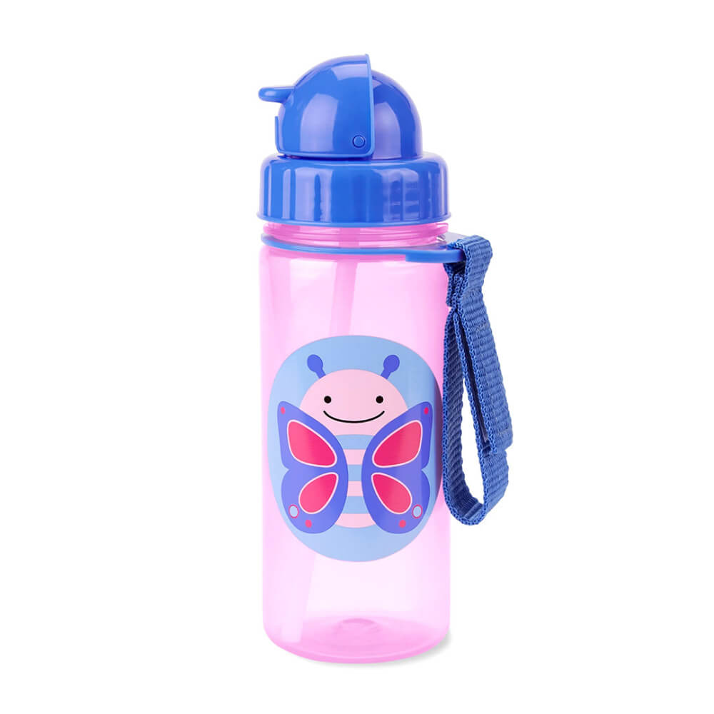 Skip Hop Zoo Straw Bottle Pp
