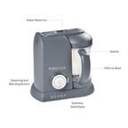Beaba Babycook Solo Multi-functional Baby Food Processor. Blender, Steamer, Cooker & Sterilizer, Portable Baby Food Cooker, Puree Maker and Warmer