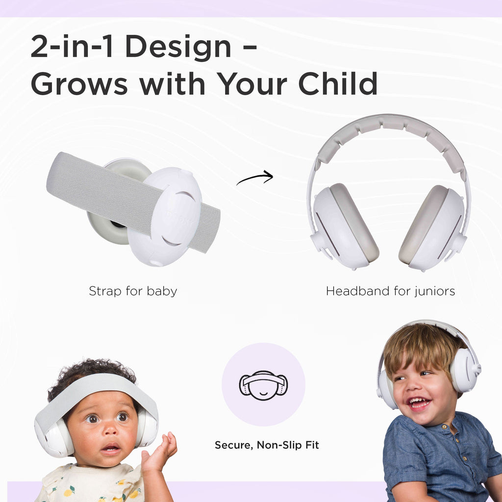 Ear Protection 2-in-1 (Baby/Junior, 0–12Y)